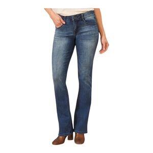 Democracy Ab Solutions Mid-Rise Itty Bitty Boot Cut Jeans size 8